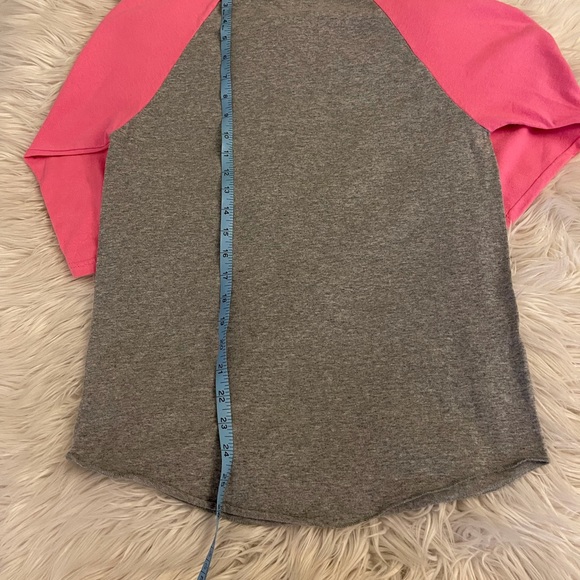 Gray & pink | Baseball shirt - Picture 9 of 11